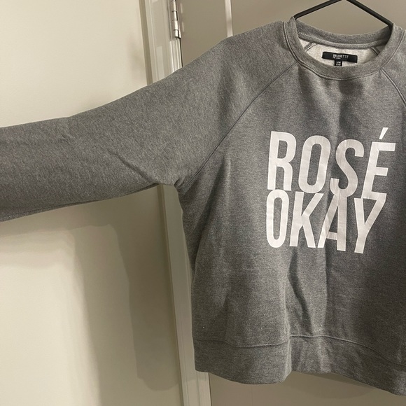 Brunette the label ‘Rosé Okay’ Sweater - Picture 3 of 3